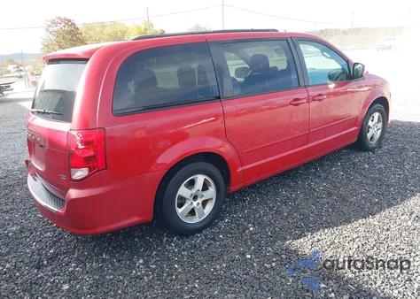 2012 Dodge Grand Caravan Sxt from USA, damaged, VIN 2C4RDGCG6CR356623